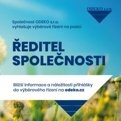 Ředitel společnosti ODEKO s. r. o.